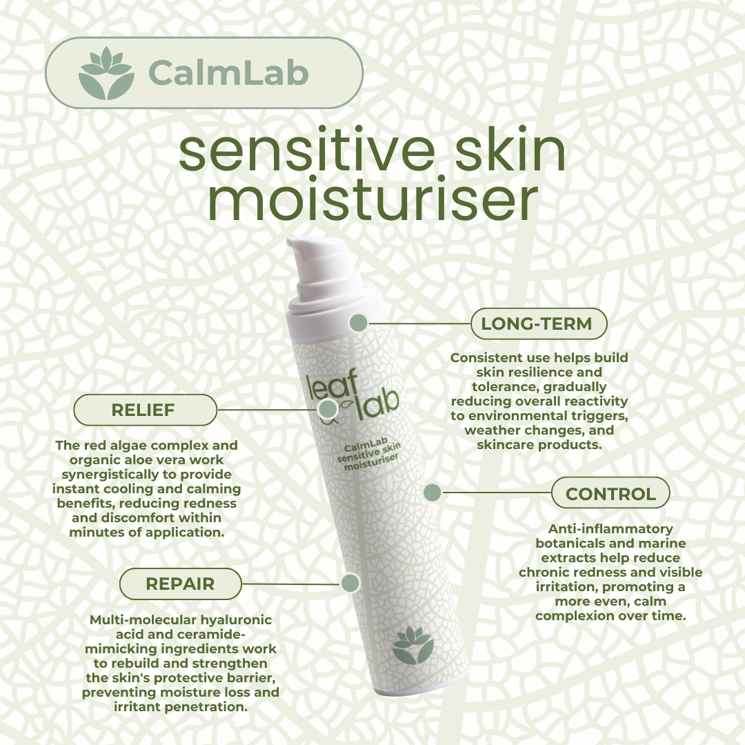 CalmLab Sensitive Skin Moisturiser, Fragrance Free 50ml