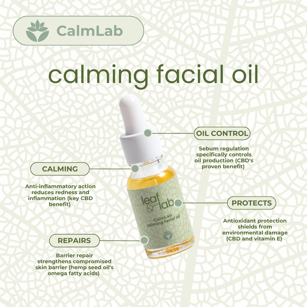 CalmLab Calming Facial Oil 20ml