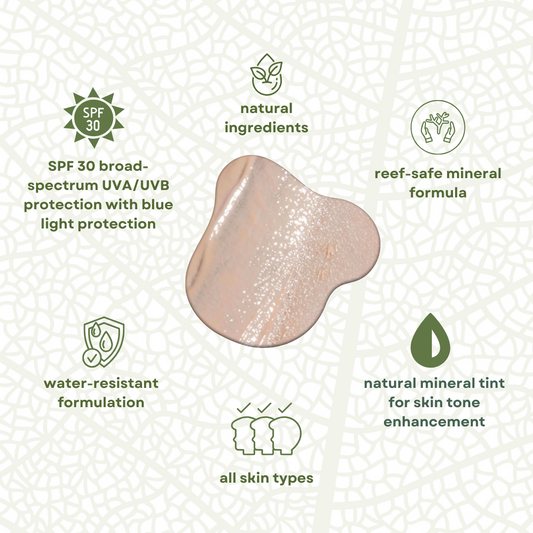 SunLab Sunscreen SPF30, with tint 30ml