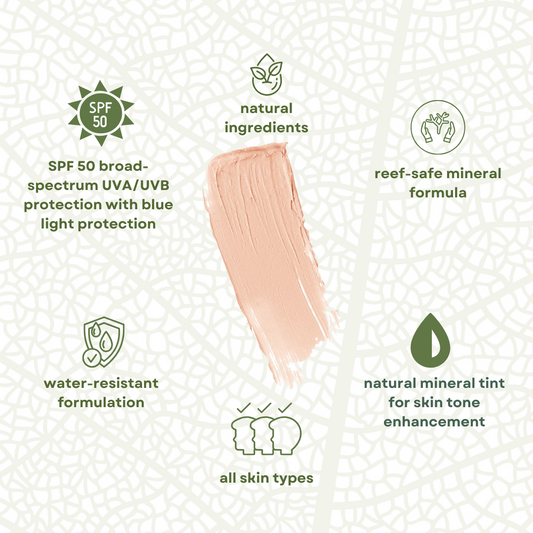 SunLab Sun Protection SPF50 Stick, with tint 12g