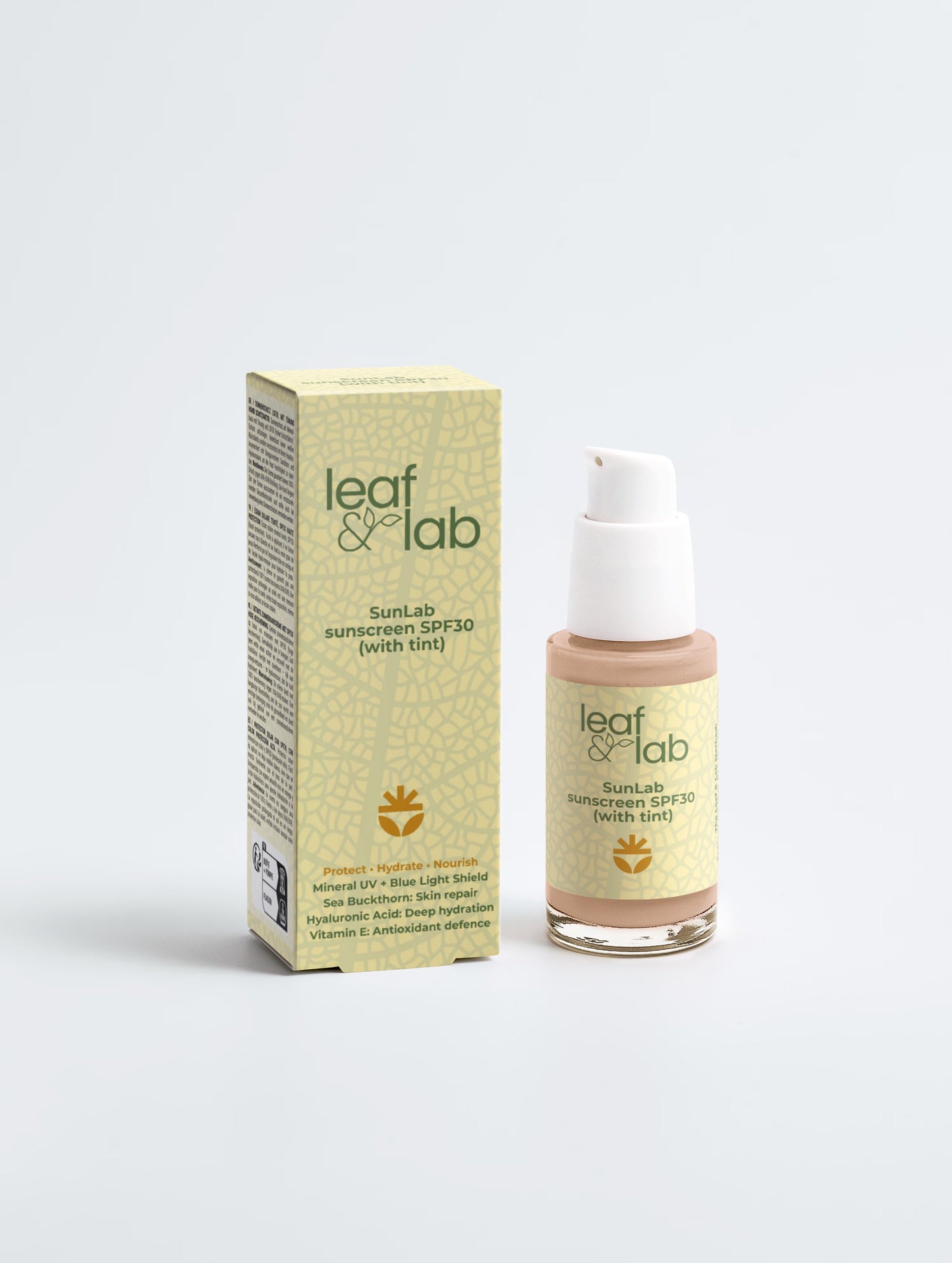 SunLab Sunscreen SPF30, with tint 30g