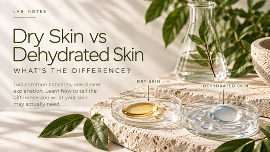 Dry Skin vs Dehydrated Skin: What’s the Difference?