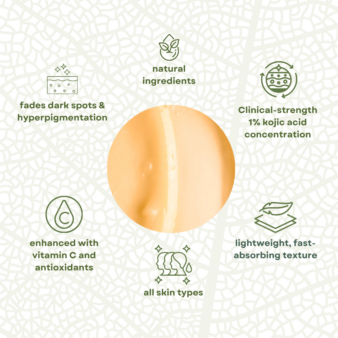 GlowLab Targeted Dark Spot Care, 1% Kojic Acid 15ml