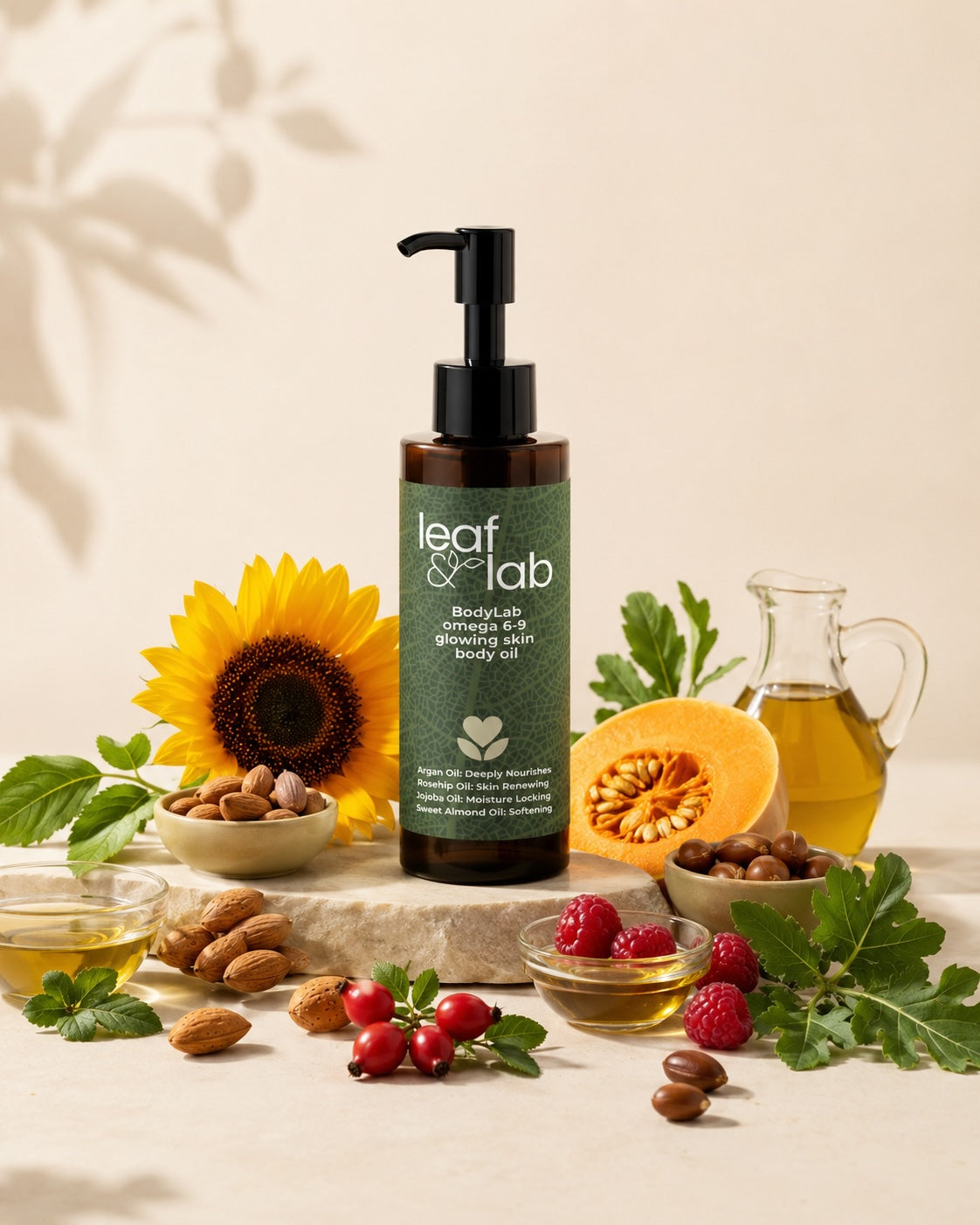BodyLab omega 6-9 glowing skin body oil 145ml