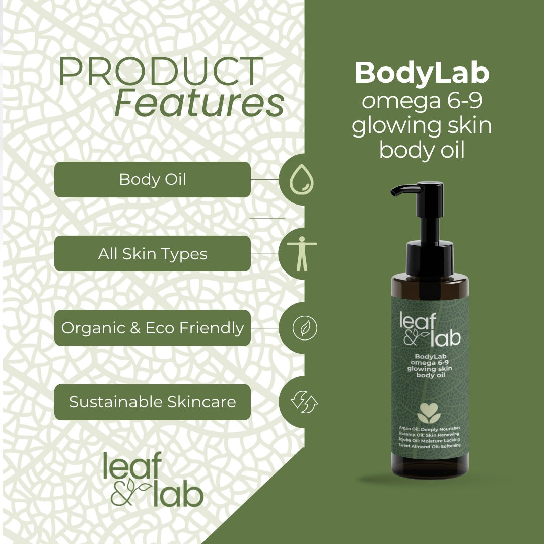 BodyLab omega 6-9 glowing skin body oil