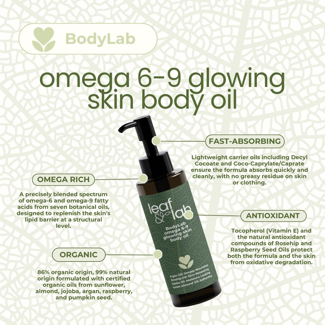 BodyLab omega 6-9 glowing skin body oil