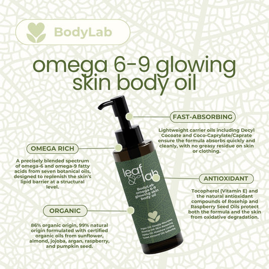 BodyLab omega 6-9 glowing skin body oil
