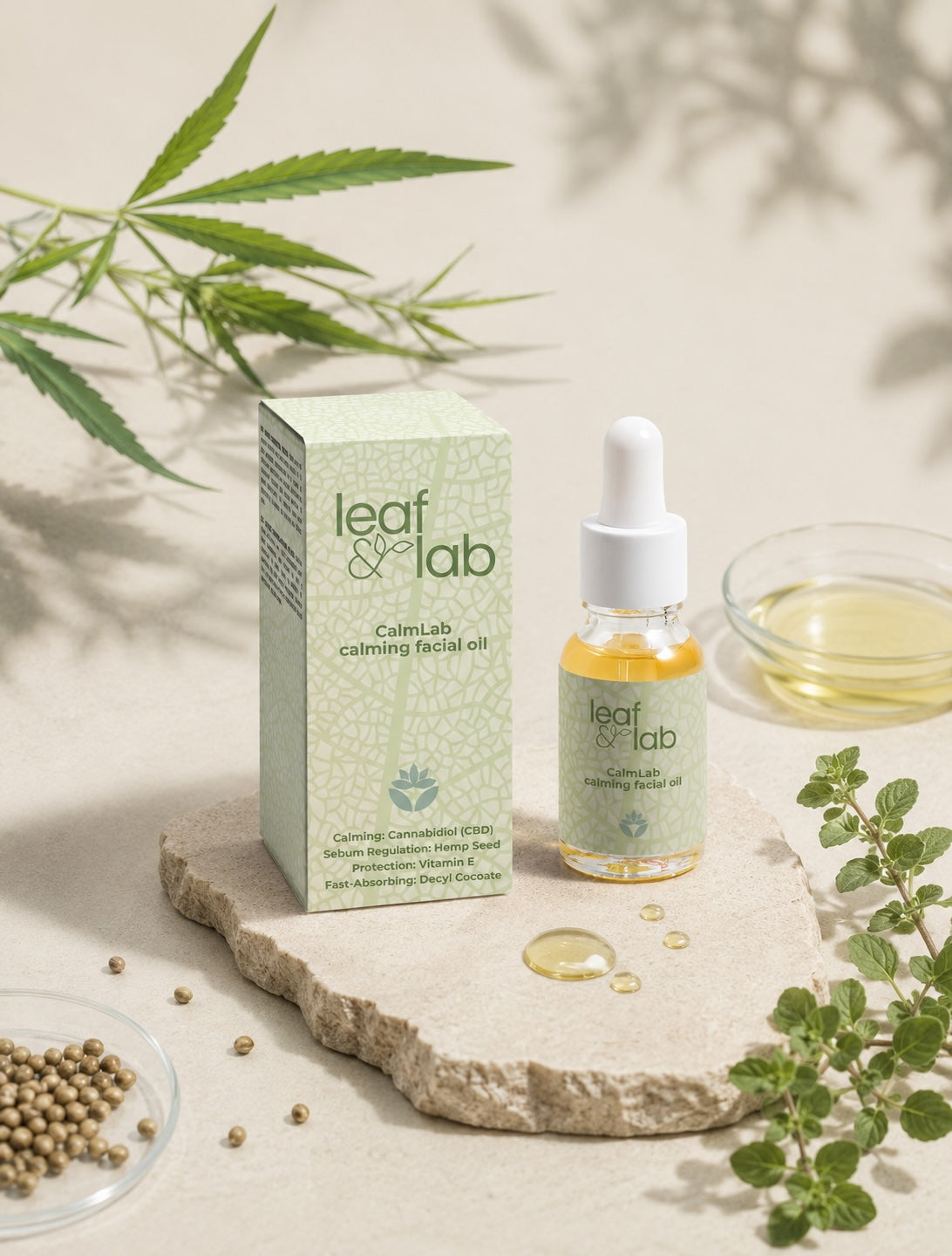 CalmLab Calming Facial Oil 15ml