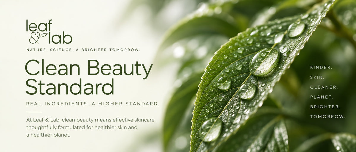 Leaf & Lab Clean Beauty Standard