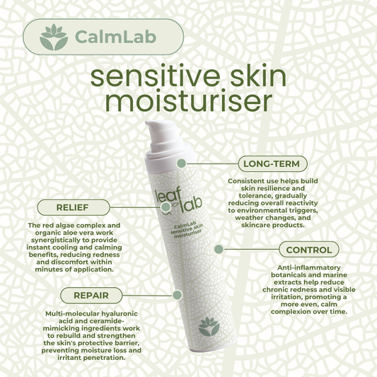CalmLab Sensitive Skin Moisturiser, Fragrance Free 50ml