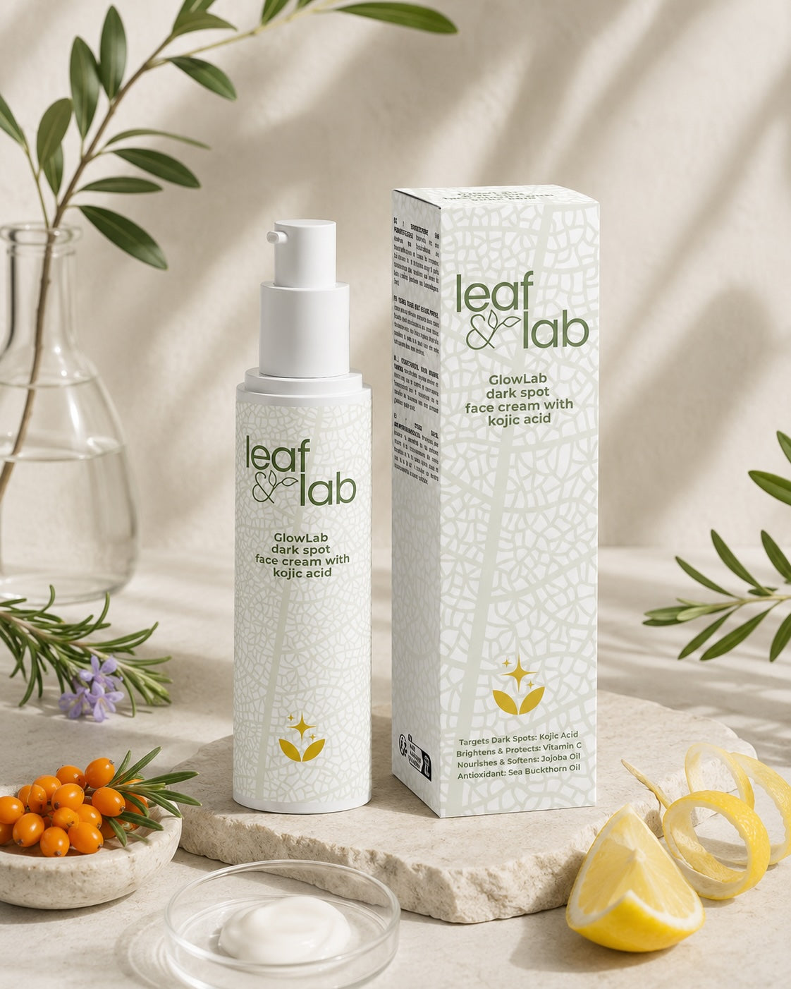 GlowLab Dark Spot Face Cream with Kojic Acid 50ml