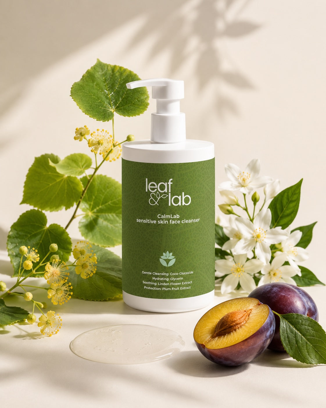 CalmLab Sensitive Skin Face Cleanser 390ml