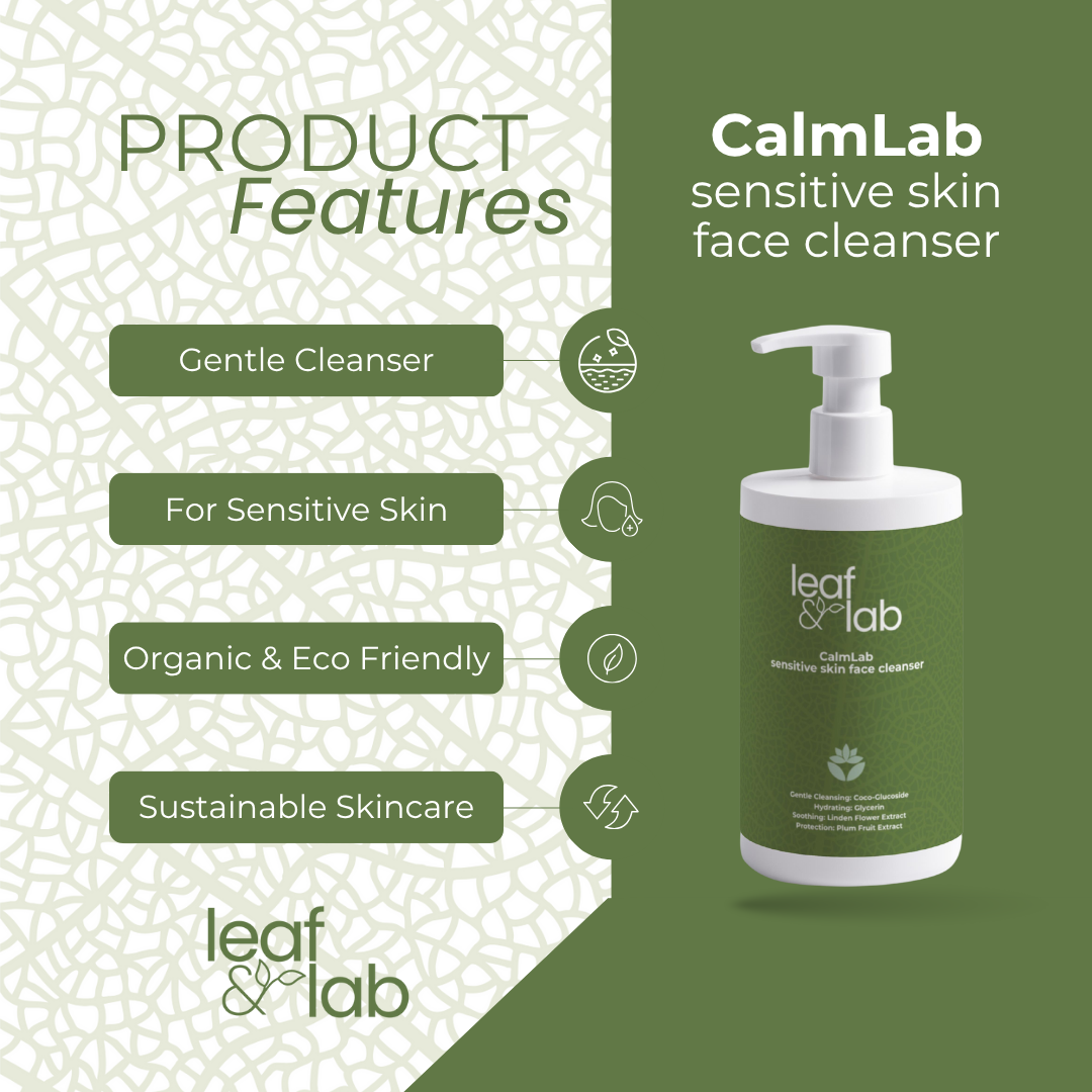 CalmLab Sensitive Skin Face Cleanser 390ml
