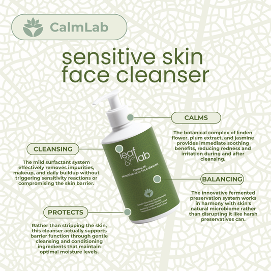 CalmLab Sensitive Skin Face Cleanser 290ml