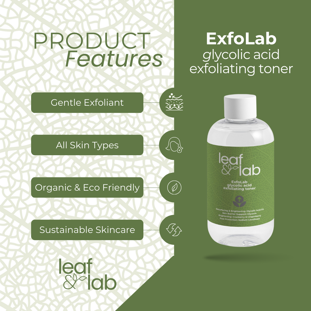 ExfoLab Glycolic Acid Exfoliating Toner 250ml