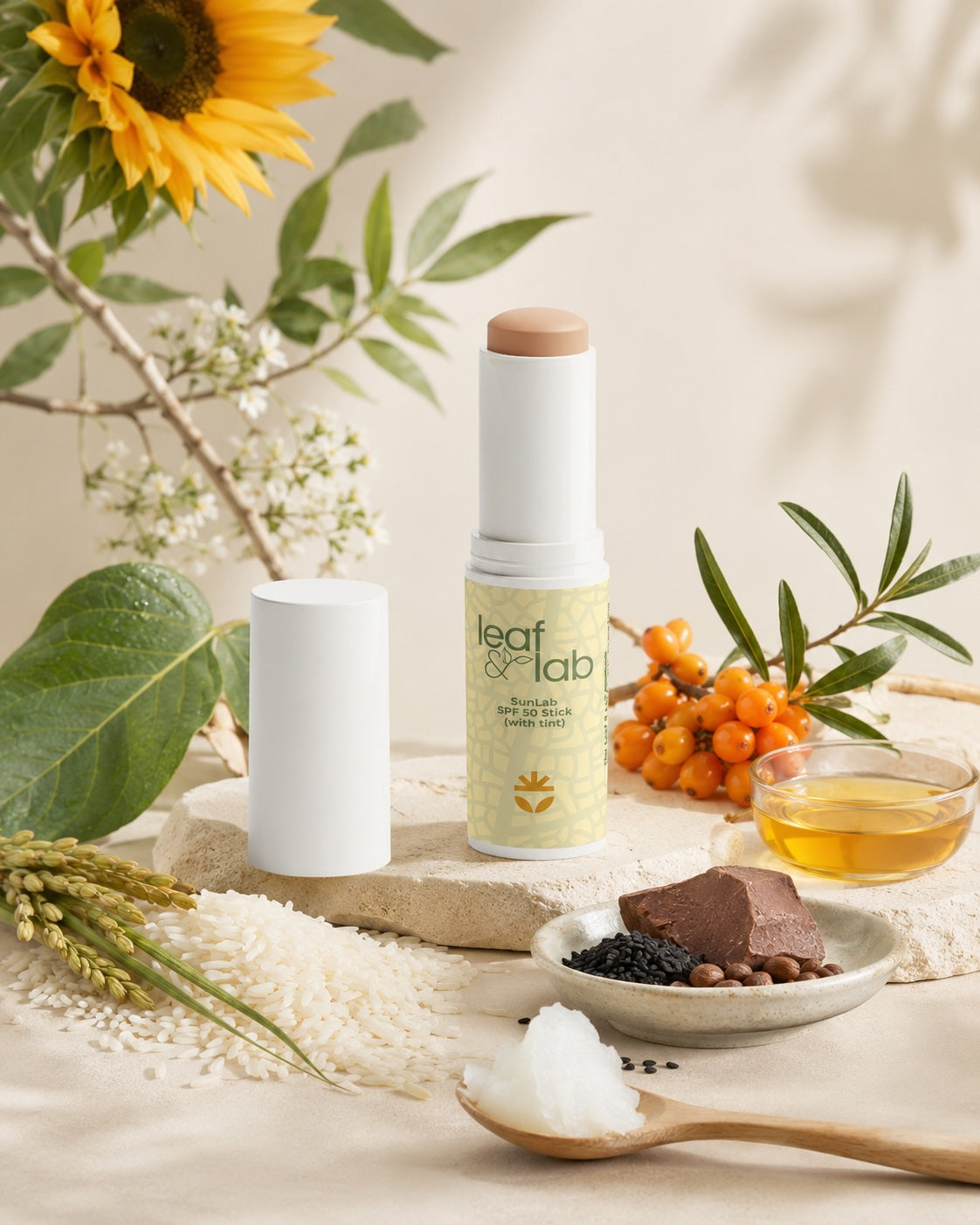 SunLab Sun Protection SPF50 Stick, with tint 12g