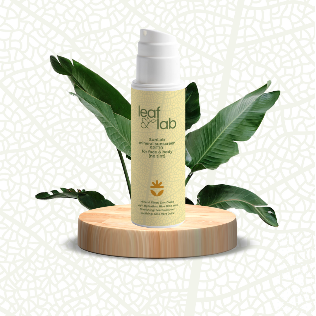 SunLab Mineral Sunscreen SPF30 for Face & Body, no tint 150ml