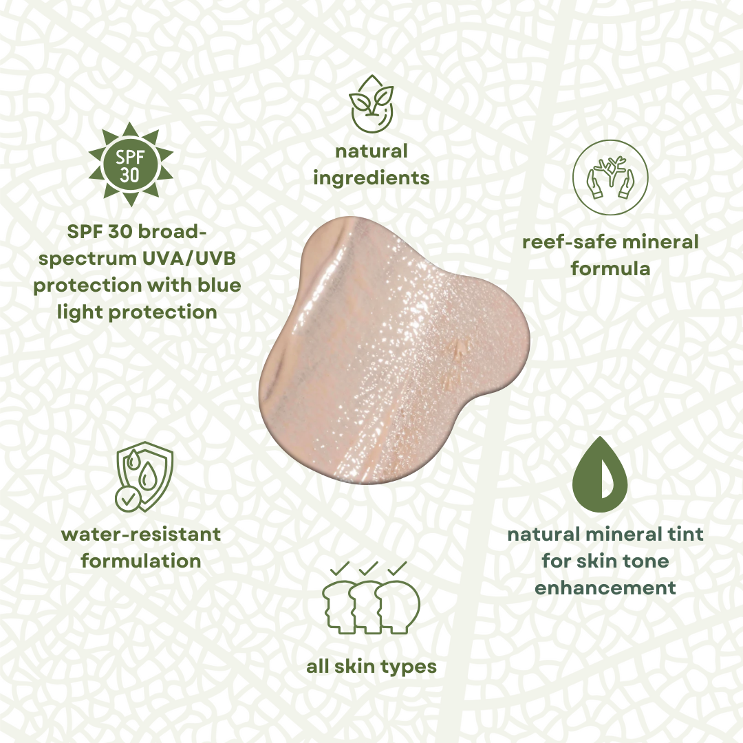 SunLab Sunscreen SPF30, with tint 30ml