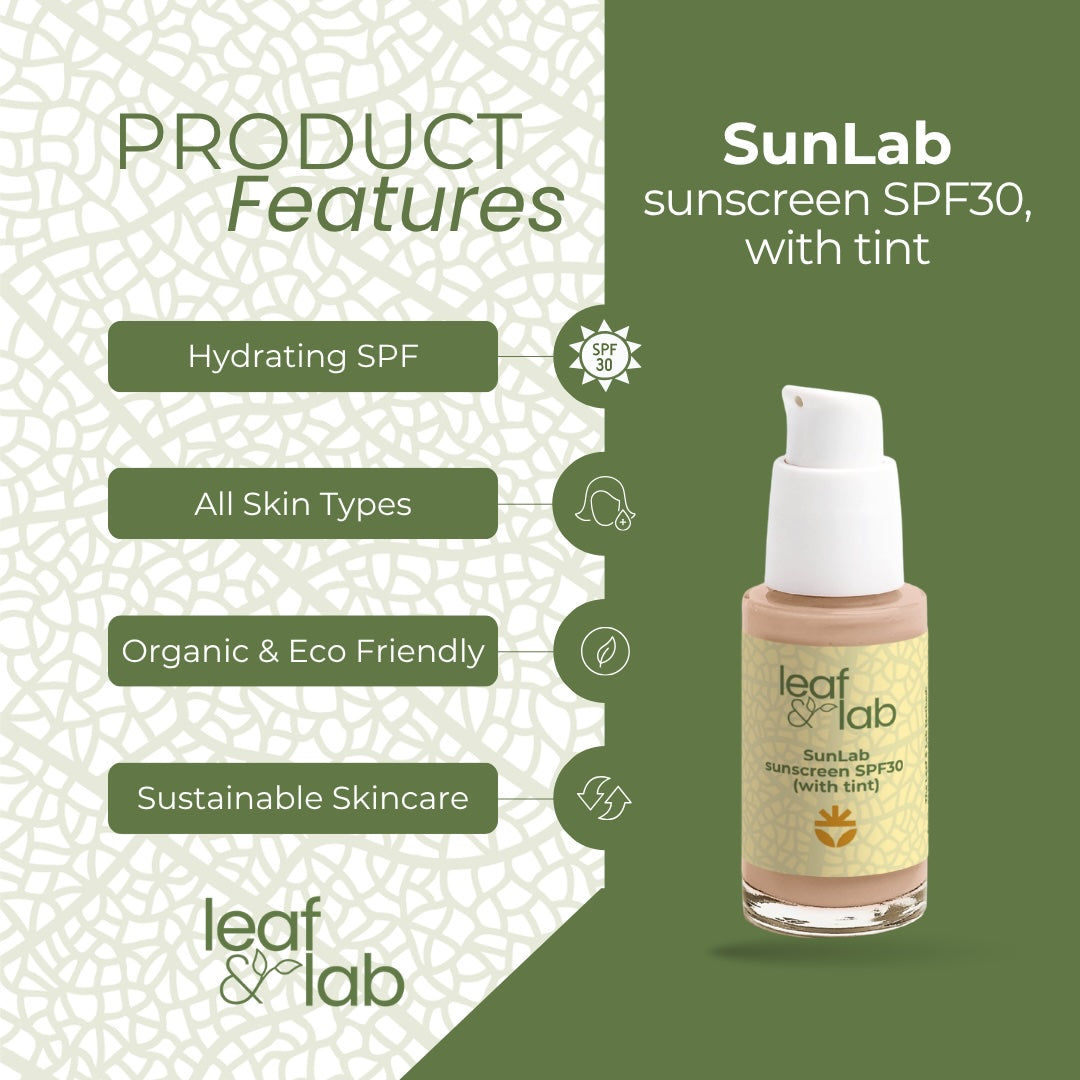 SunLab Sunscreen SPF30, with tint 30g