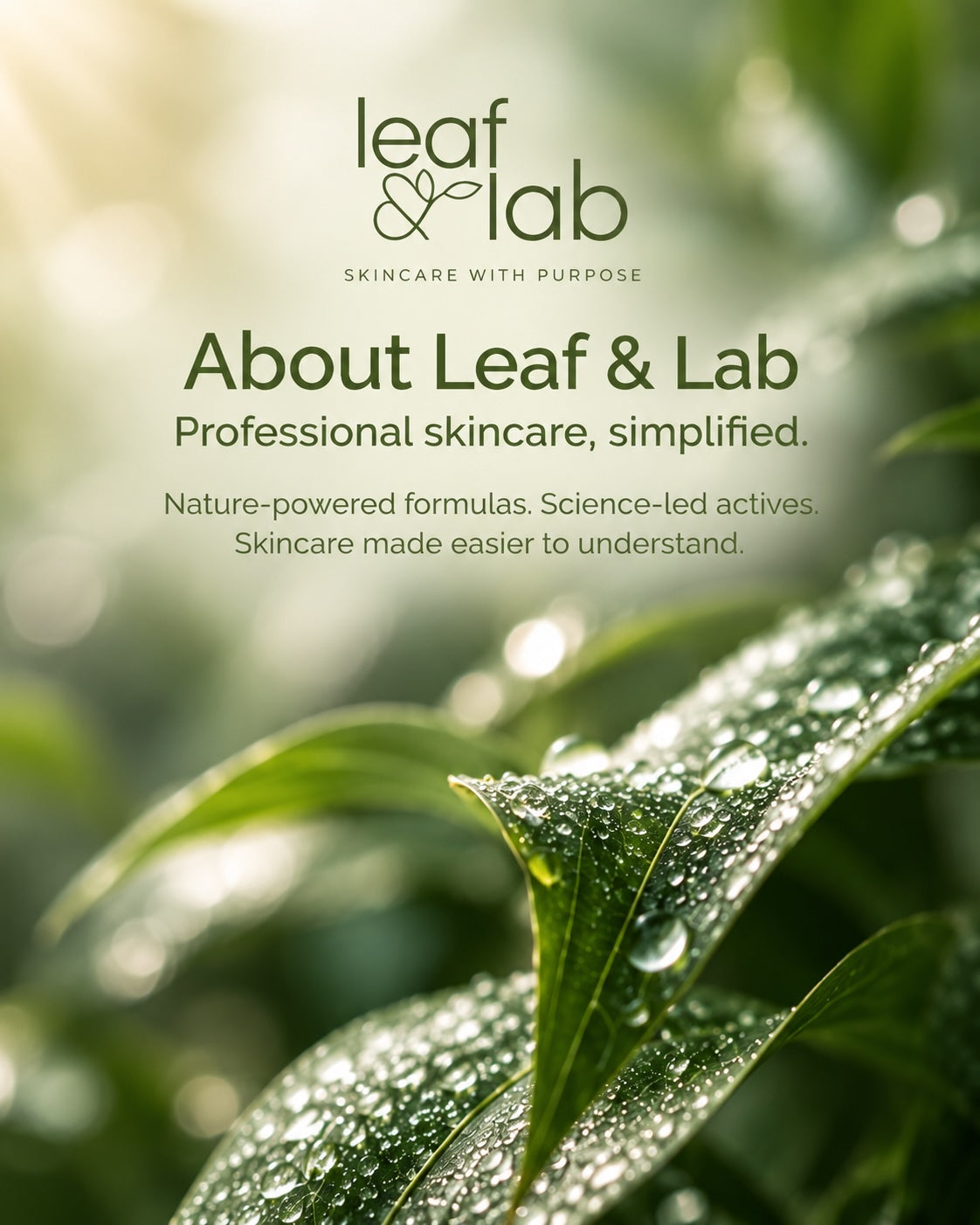 About Leaf & Lab
