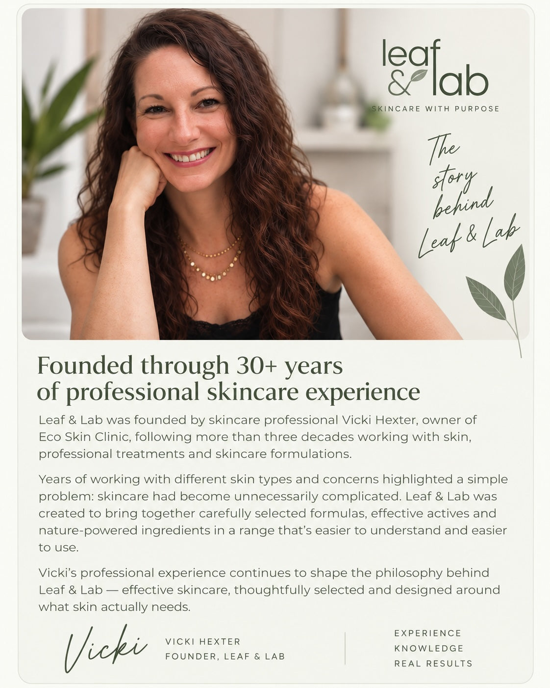 The story behind Leaf & Lab